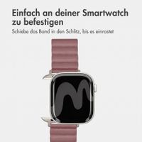 imoshion Magnetisches Kunstlederarmband für Apple Watch | 38/40/41/42 mm - Rose