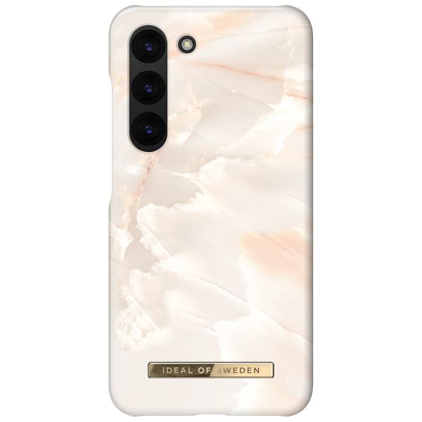 iDeal of Sweden Fashion Back Case für das Samsung Galaxy S23 Plus - Rose Pearl Marble