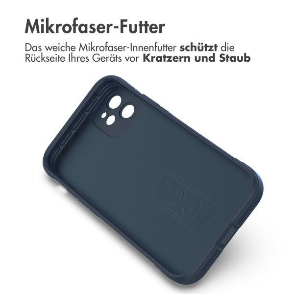 imoshion EasyGrip Back Cover für das iPhone 11 - Dunkelblau