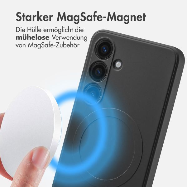imoshion Color Back Cover mit MagSafe Samsung Galaxy S24 - Schwarz