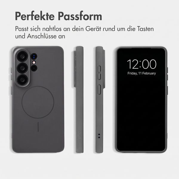 Accezz Grip Backcover mit MagSafe Samsung Galaxy S26 Ultra - Grau