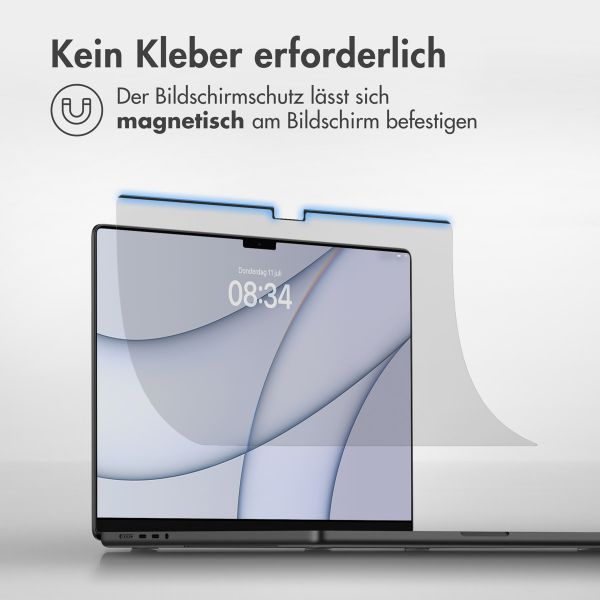 Accezz Magnetische Displayschutzfolie Apple MacBook Air 13 Zoll (2022 / 2024 M3 chip / 2025 M4 chip)