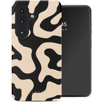Selencia Vivid Rückabdeckung mit MagSafe Samsung Galaxy S26 Plus - Art Wave Black
