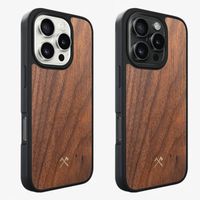 Woodcessories Bumper Case MagSafe für das iPhone 16 Pro Max - Walnut