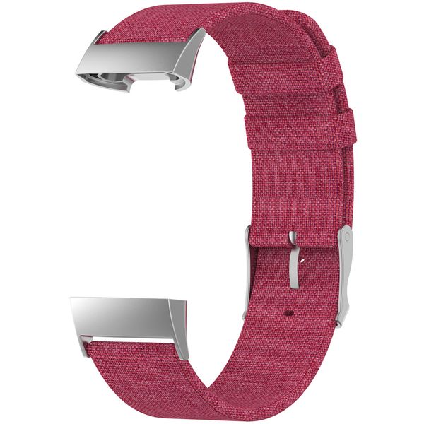 imoshion Nylon-Armband Fitbit Charge 3/4 - Rosa