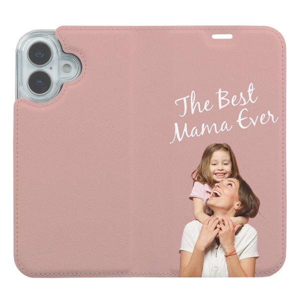 Gestalte deine eigene Compact Gel Klapphülle Apple iPhone 17 - Weiß