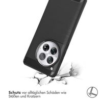 imoshion Brushed Back Cover OnePlus 12 - Schwarz