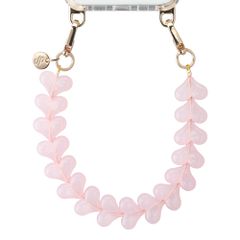 Selencia Lova Herz-Handgelenkbande - Milky Pink