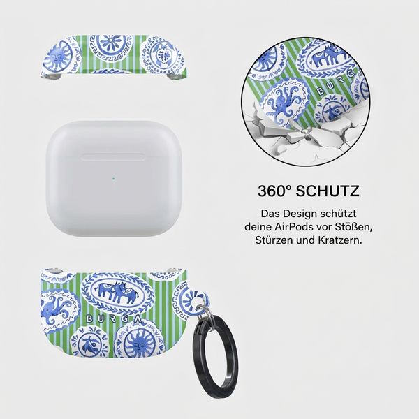 Burga Hardcase Hülle  Apple AirPods 3 - Taverna