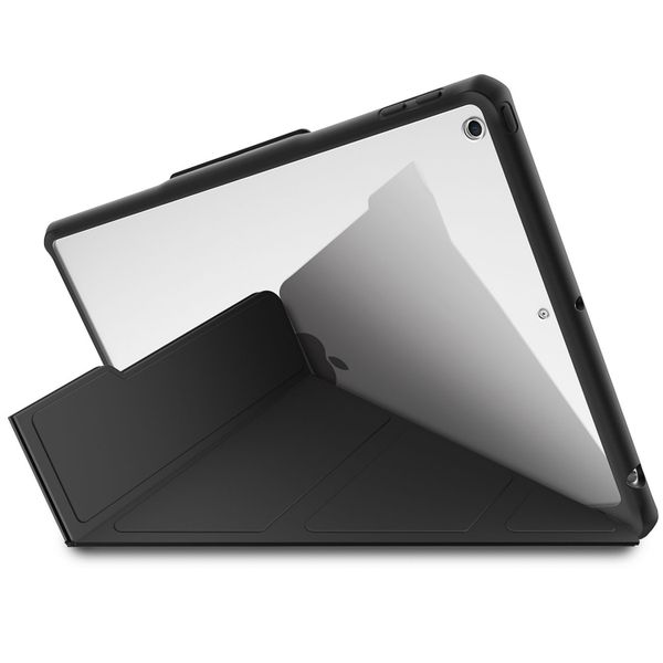 Itskins Hybrid Solid Folio Klapphülle iPad 9 (2021) 10.2 Zoll / iPad 8 (2020) 10.2 Zoll / iPad 7 (2019) 10.2 Zoll -Schwarz