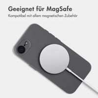 Accezz Grip Backcover mit MagSafe Apple iPhone 17e / 16e - Grau