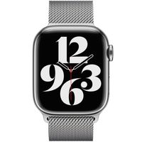 Apple Mailänder Fitness-Armband für Apple Watch Series 1 t/m 9 / SE (38/40/41 mm) | Series 10 / 11 (42 mm) - Silver
