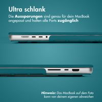 imoshion Hard Cover Apple MacBook Air 13 Zoll (2022 / 2024 M3 chip / 2025 M4 chip) - Petrol Green