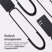 imoshion Color Backcover mit abtrennbarem Band MagSafe für das Samsung Galaxy S24 / S25- Schwarz