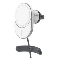Belkin BoostCharge Pro Magnetisches Kabelloses Autoladegerät - Telefonhalterung Lüftungsgitter - Inklusive Adapter