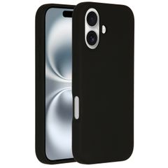 Accezz Liquid Silikoncase mit MagSafe Apple iPhone 16 - Schwarz