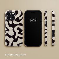 Selencia Vivid Rückabdeckung mit MagSafe Apple iPhone 16 Pro - Art Wave Black