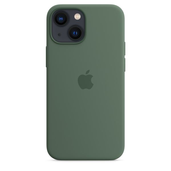 Apple Silikon-Case MagSafe für das Apple iPhone 13 Mini - Eucalyptus