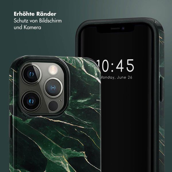 Selencia Vivid Back Cover Apple iPhone 13 Pro - Chic Marble Quartz