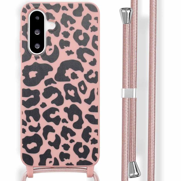 imoshion Silikonhülle design mit Band Samsung Galaxy A26 - Animal Pink