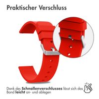 imoshion Silikonband - 24-mm-Universalanschluss - Rot