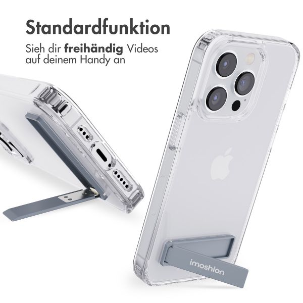 imoshion Back Cover mit Ständer Apple iPhone 14 Pro - Transparent