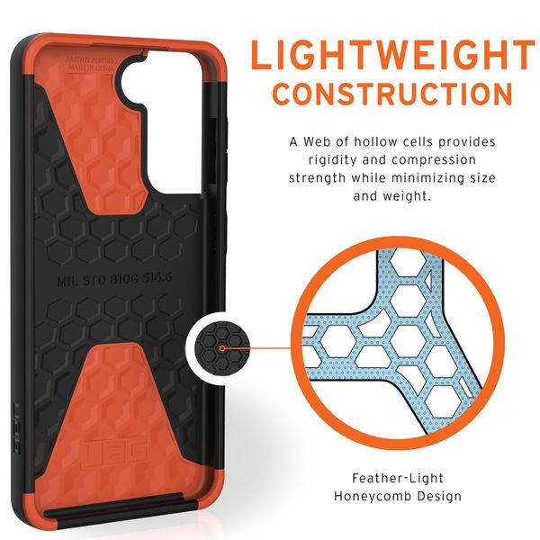 UAG Civilian Backcover Samsung Galaxy S21 Plus - Schwarz