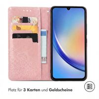 imoshion Mandala Klapphülle Samsung Galaxy A35 - Rosé gold
