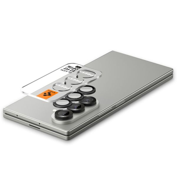 Spigen GLAStR EZ Fit Optik Pro Kameraschutz 2er-Pack für Samsung Galaxy Z Fold 7 - Schwarz