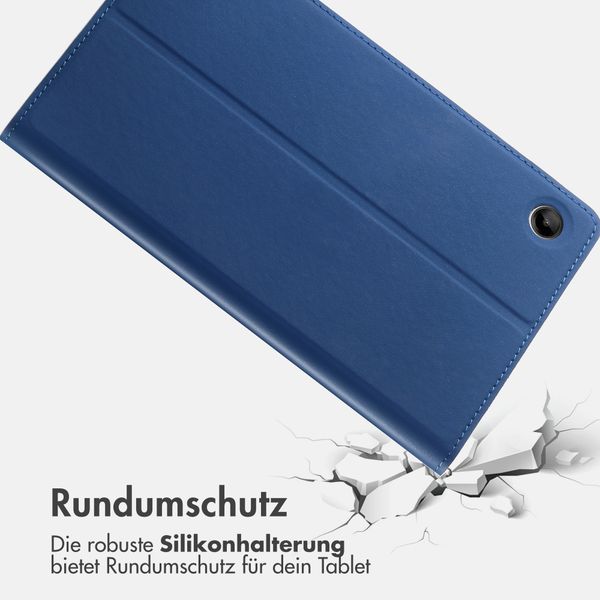 Accezz Classic Klapphülle Samsung Galaxy Tab A11 - Dunkelblau