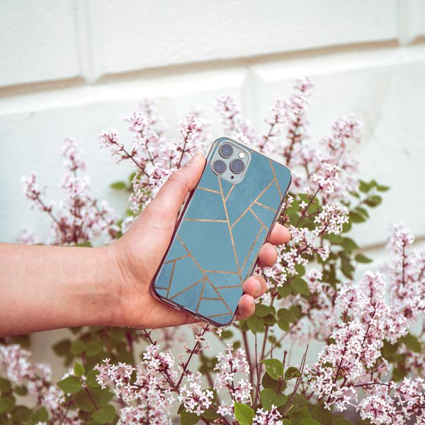 imoshion Design Hülle Samsung Galaxy A71 - Blue Graphic
