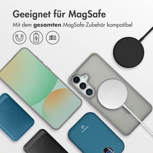 imoshion Color Guard Back Cover mit MagSafe für das Samsung Galaxy S25 Plus - Grau