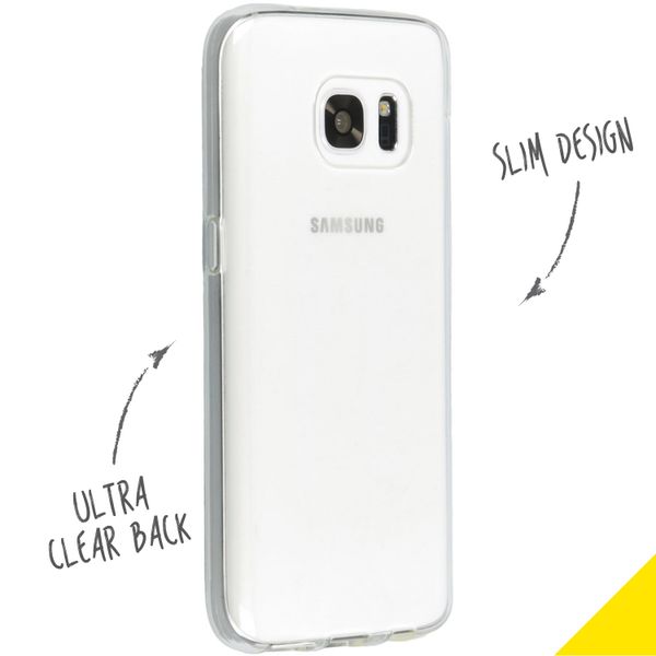 Accezz Clear TPU Backcover Samsung Galaxy S7 - Transparent