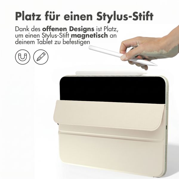 imoshion Magnetic Klapphülle Apple iPad Pro 11 (2025) M5 / (2024) M4 - Beige
