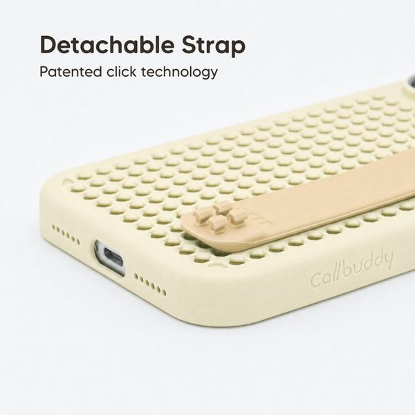 Callbuddy Hülle mit Strap Apple iPhone 17 Pro Max - Sand Glow
