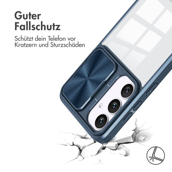 imoshion Back Cover mit Kameraschieber für das Samsung Galaxy S24 - Dunkelblau