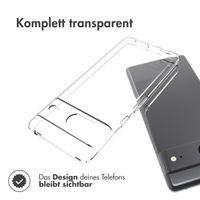 Accezz TPU Clear Cover für das Google Pixel 7 - Transparent