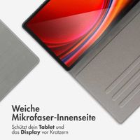 Accezz Classic Klapphülle Samsung Galaxy Tab S9 11.0 Zoll / Tab S10 FE / S9 FE 10.9 Zoll - Braun
