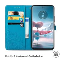 imoshion Mandala Klapphülle Motorola Edge 40 Neo - Türkis