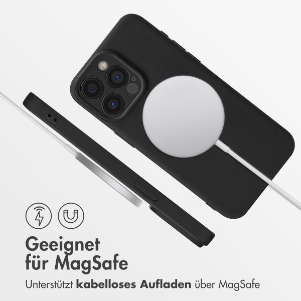 imoshion Color Back Cover mit MagSafe Apple iPhone 15 Pro Max - Schwarz