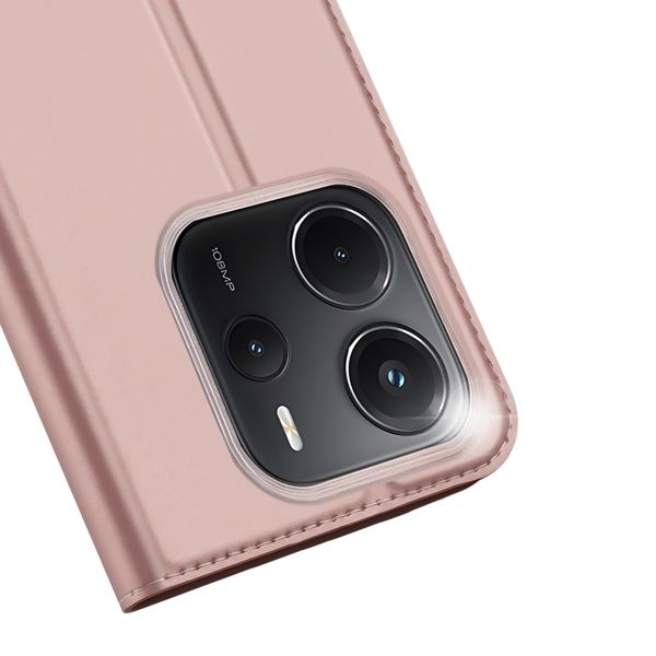 Dux Ducis Slim TPU Klapphülle Xiaomi Redmi Note 14 (4G) - Rosé gold