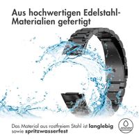 imoshion Edelstahlarmband für Fitbit Charge 5 - Schwarz
