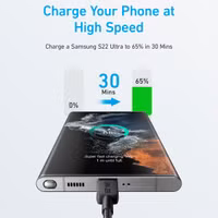 Anker USB-C auf USB-C Kabel 322 | Geflochten - 180 cm - Schwarz