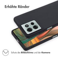 imoshion TPU Color Cover Motorola Moto G75 5G - Schwarz