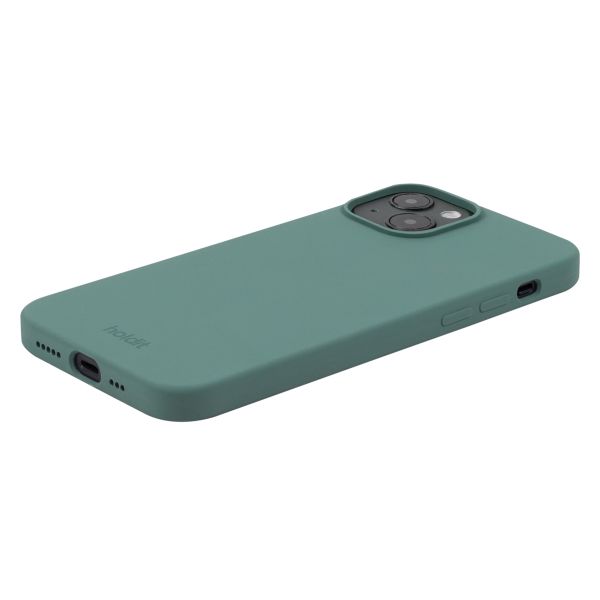 Holdit Silicone Case Apple iPhone 15 - Moss Green