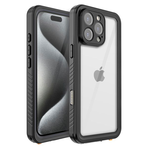 Redpepper Dot Plus Waterproof Case für das iPhone 16 Pro - Schwarz