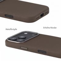 Accezz Mesh Backcover mit MagSafe Apple iPhone 17 Pro - Braun