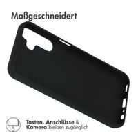 Accezz Color TPU Hülle Samsung Galaxy A15 (5G/4G) - Schwarz