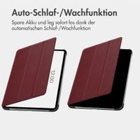 imoshion Trifold Klapphülle Samsung Galaxy Tab A11 Plus - Bordeaux