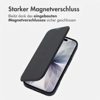 imoshion Transparente Bookcase mit MagSafe Apple iPhone 17 - Schwarz